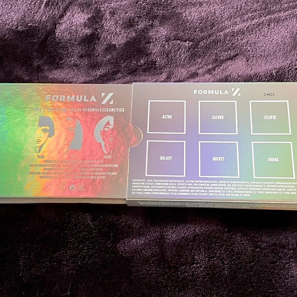 Formula Z Cosmetics ‘Cosmic Glitz Transformation’ EYESHADOW PALETTE